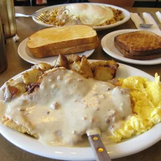 Country Fried Steak & Eggs