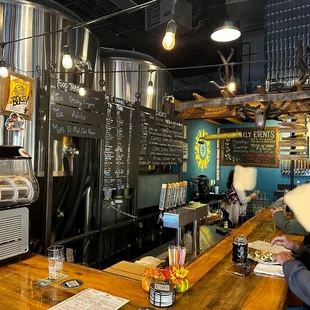 a man sitting at a bar