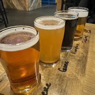 Beer flight