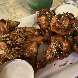 &quot;Last Wing Standing&quot; - Parm Garlic and Pineapple Teriyaki