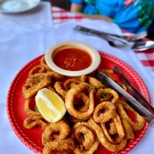 Fried calamari