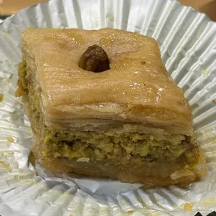 Gluten Free Baklava. Pistachio and almonds