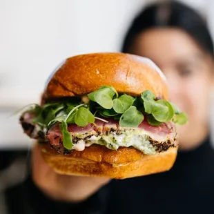 Big Ahi Tuna Burger