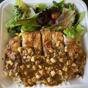 Pork mabo tofu