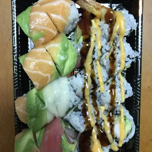 sushi and sashimi, sashimi, food, sushi