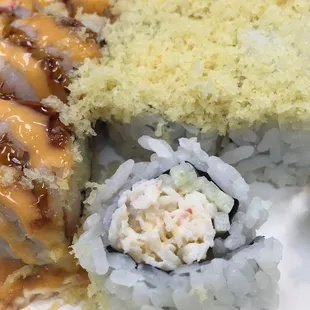 The crunch crab roll