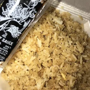 General Tao&apos;s came with delicious fried rice