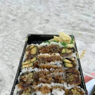 food, sushi and sashimi