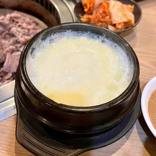 Complimentary Steamed Egg Soup