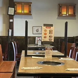 Comfy decor and spacious seating