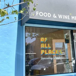 Of All Places