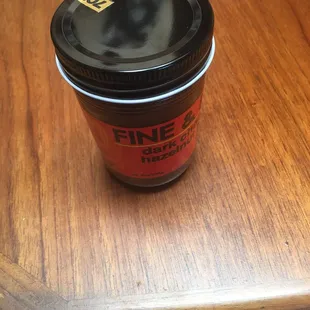 Fine &amp; Raw dark chocolate hazelnut spread