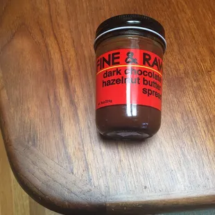 Fine &amp; Raw dark chocolate hazelnut spread