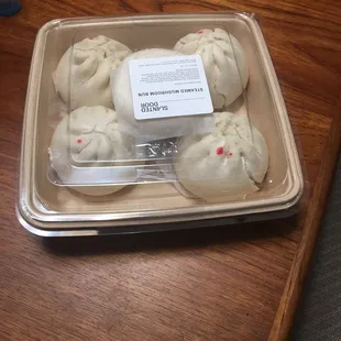 The Slanted Door mushroom baos