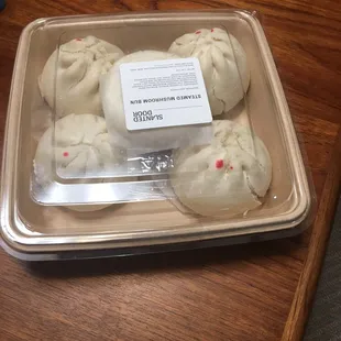 The Slanted Door mushroom baos