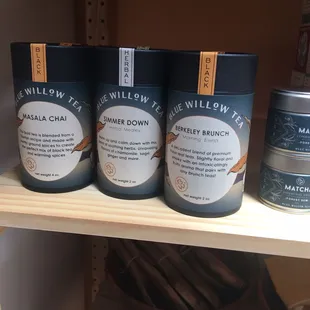 Teas from Blue Willow