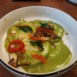 Masala Duck Ravioli