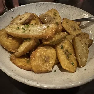Potatoes and plantains