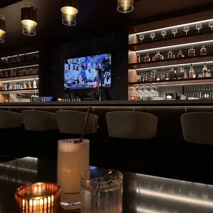 interior, sushi and sashimi