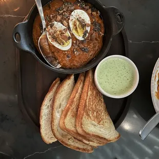 Egg Curry Toast