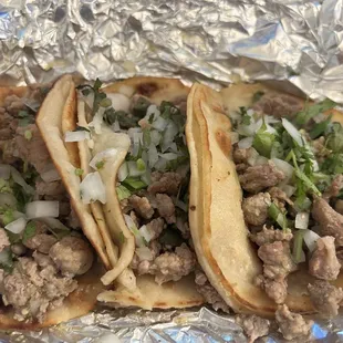 carne asada tacos