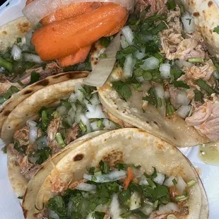 Best shredded chicken tacos in Fremont! 10/10