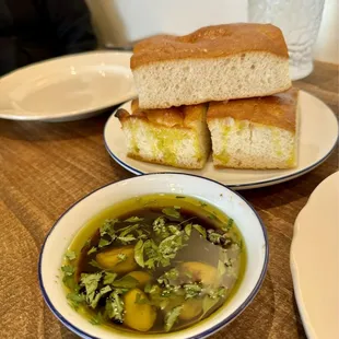Warm Focaccia