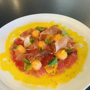 Yellowfin Tuna Carpaccio