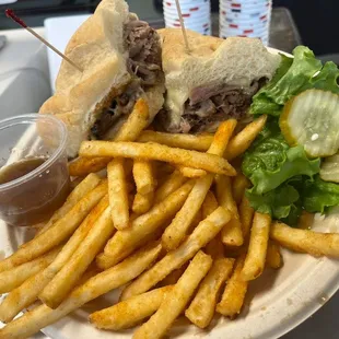 French Steak Dip with Homemade AuJus