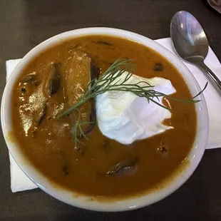 Hungarian Mushroom Soup.