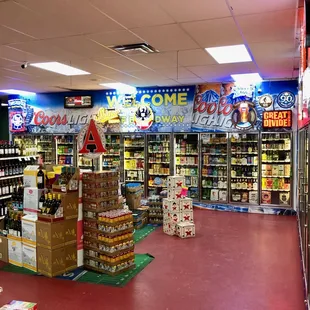 Tons of beer coolers!