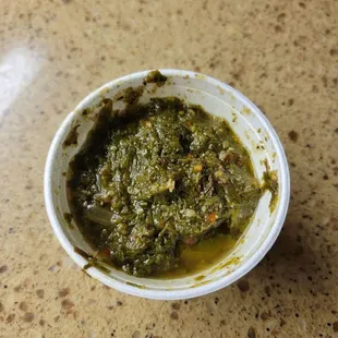 Looks like mush not collard greens...and Snoop really endorse this mess. UGH.