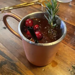 Cranberry Moscow Mule