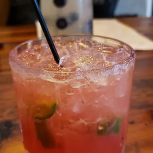 Spicy Strawberry Margarita