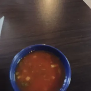 Soupy salsa