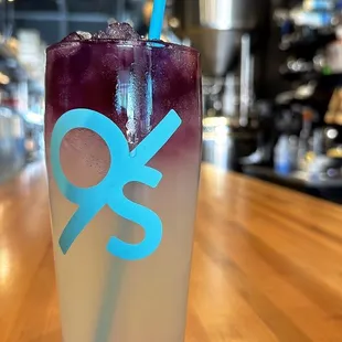 Butterfly Pea lemonade