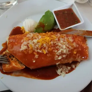 California Chorizo burrito