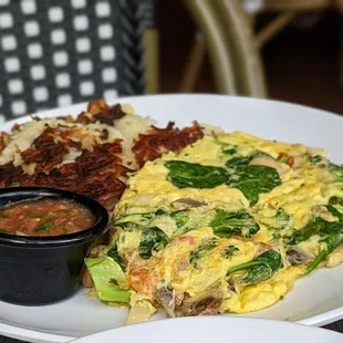 Veggie omelette
