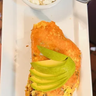 ABC omelette with Cottage Cheese