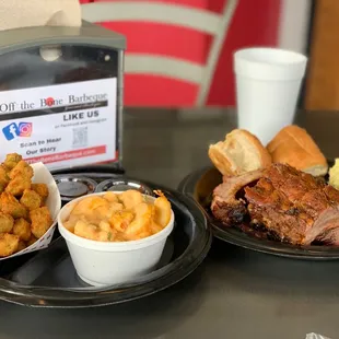 3 meat combo (sausage not shown)