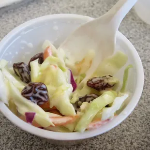 Off The Bone has the best coleslaw!