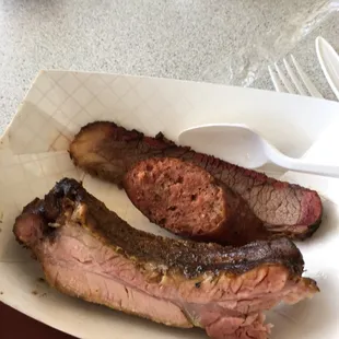 Excellent pecan smoked ribs