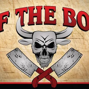 a skull and two crossed knives