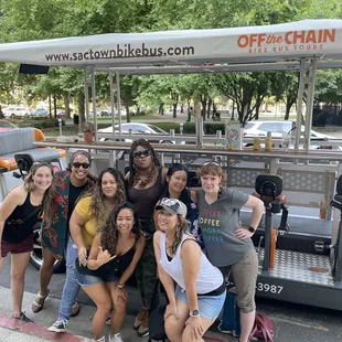 Off the Chain Bike Bus Tour