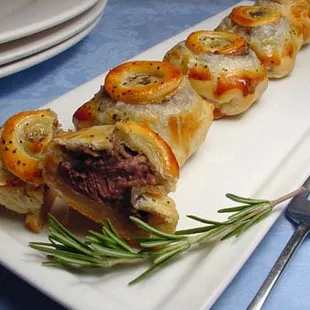 Cooked beef tenderloin - wholesale appetizers.