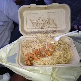 Truffle Oil Garlic Noodles