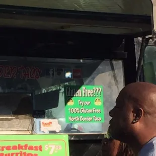 One truck with gluten free options.