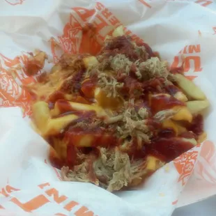 Brisket fries!! Yummmm!