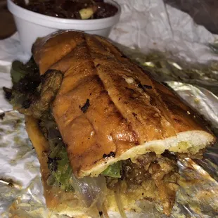 Chicken Philly Sandwich