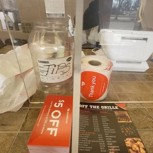 Tip Jat, Doordarshan coupon at counter